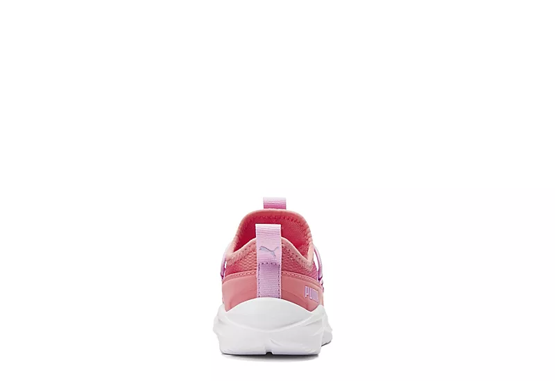Puma Girls Infant Softride One4all Sneaker - Multicolor 5 Puma Girls Infant Softride One4all Sneaker - Multicolor - Image 3