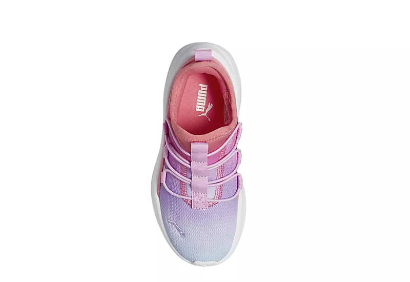 Puma Girls Softride One4all Sneaker - Multicolor 6 Puma Girls Softride One4all Sneaker - Multicolor - Image 4