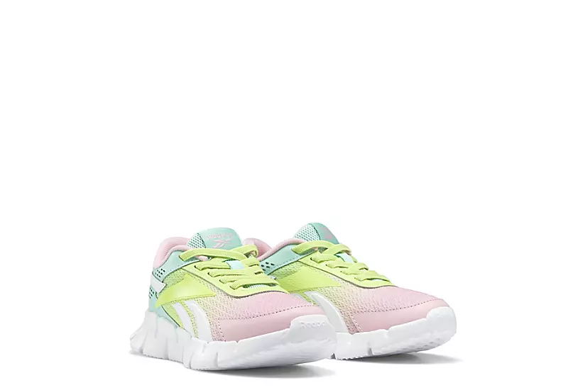 Reebok Girls Zig Dynamica 2 Sneaker - Multicolor 3 Reebok Girls Zig Dynamica 2 Sneaker - Multicolor