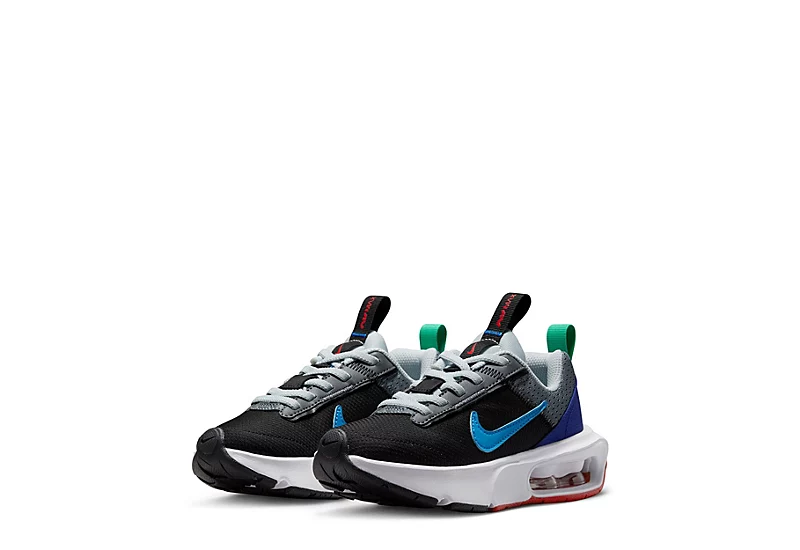 Nike Boys Air Max Intrlk Sneaker - Black 3 Nike Boys Air Max Intrlk Sneaker - Black
