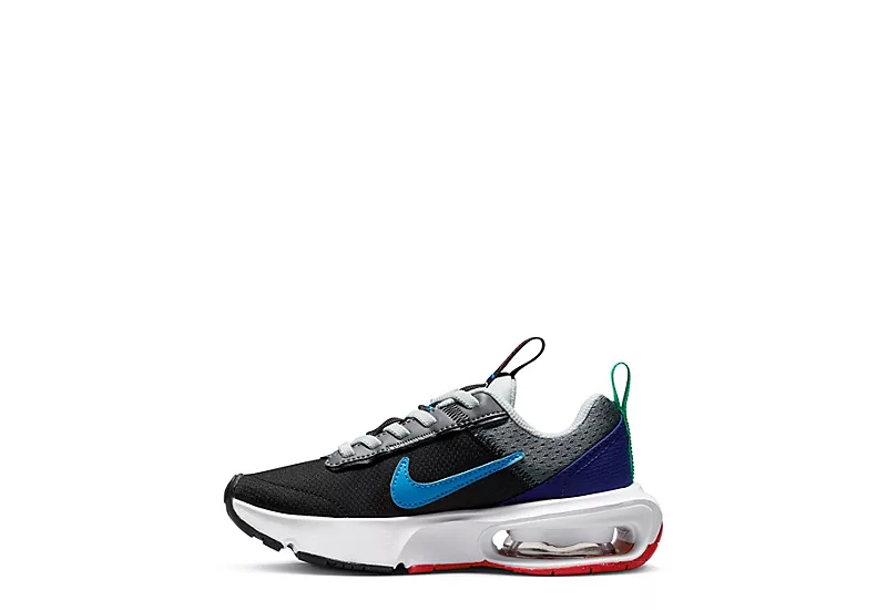 Nike Boys Air Max Intrlk Sneaker - Black 5 Nike Boys Air Max Intrlk Sneaker - Black - Image 3