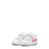 Nike Girls Infant Court Borough 2 Low Top Sneaker - White -Shoe Promotion Shop US 01 808290 00