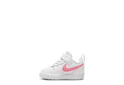 Nike Girls Infant Court Borough 2 Low Top Sneaker - White -Shoe Promotion Shop US 01 808290 02