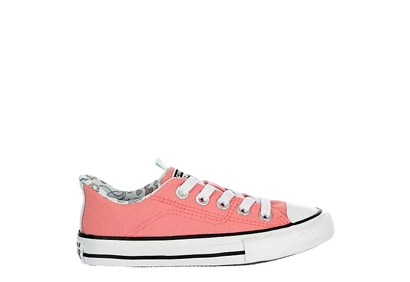 Converse Girls Chuck Taylor All Star High Top Sneaker - Pink 4 Converse Girls Chuck Taylor All Star High Top Sneaker - Pink - Image 2