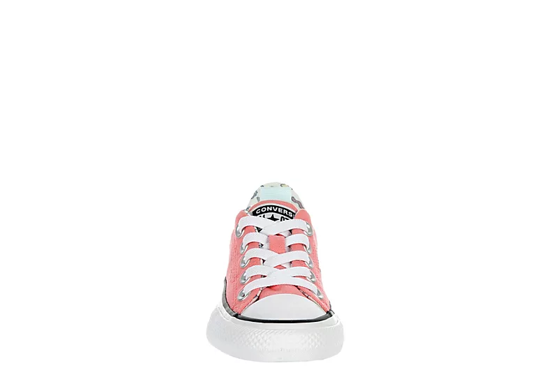 Converse Girls Chuck Taylor All Star High Top Sneaker - Pink 5 Converse Girls Chuck Taylor All Star High Top Sneaker - Pink - Image 3