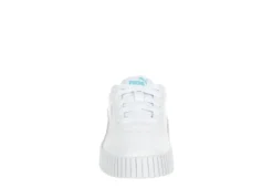 Puma Girls Carina 2.0 Sneaker - White -Shoe Promotion Shop US 01 808330 02
