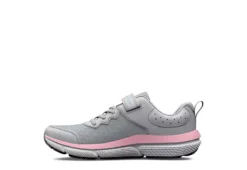 Under Armour Girls Assert 10 Sneaker - Grey -Shoe Promotion Shop US 01 808337 02