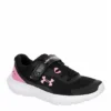Under Armour Girls Surge 3 Sneaker - Black -Shoe Promotion Shop US 01 808342 00