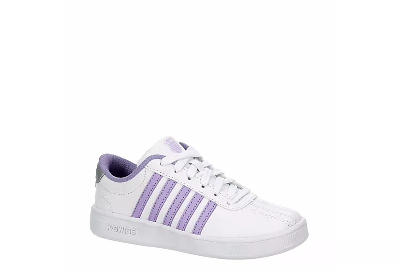 K-swiss Girls Classic Vn Sneaker - White 3 K-swiss Girls Classic Vn Sneaker - White