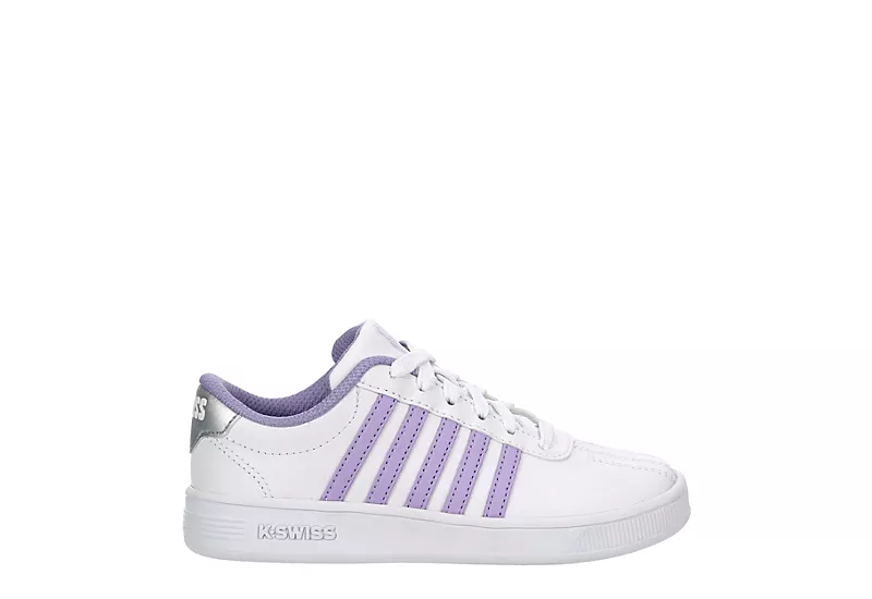 K-swiss Girls Classic Vn Sneaker - White 4 K-swiss Girls Classic Vn Sneaker - White - Image 2