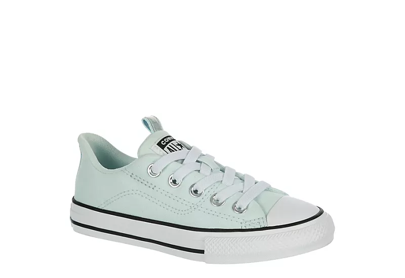 Converse Girls Chuck Taylor All Star Rave Sneaker - Aqua 3 Converse Girls Chuck Taylor All Star Rave Sneaker - Aqua