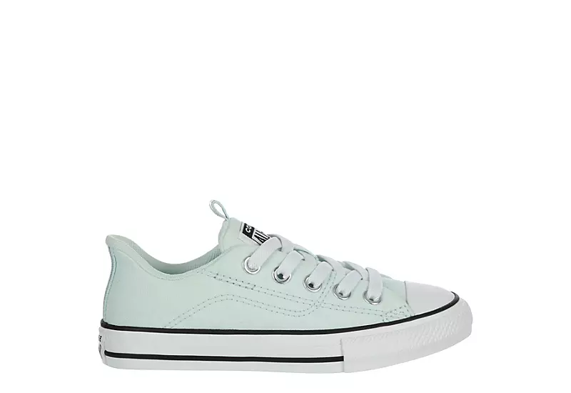 Converse Girls Chuck Taylor All Star Rave Sneaker - Aqua 4 Converse Girls Chuck Taylor All Star Rave Sneaker - Aqua - Image 2