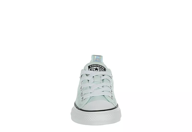 Converse Girls Chuck Taylor All Star Rave Sneaker - Aqua 5 Converse Girls Chuck Taylor All Star Rave Sneaker - Aqua - Image 3