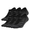 Adidas Boys Superlite No Show Socks 6 Pairs - Black -Shoe Promotion Shop US 01 900785 00