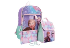 Frozen Girls Frozen 5 Piece Backpack Set - Lilac