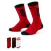 Nike Boys Graphic Crew Socks 3 Pairs - Red -Shoe Promotion Shop US 01 901661 00