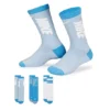 Nike Boys Graphic Crew Socks 3 Pairs - Light Blue -Shoe Promotion Shop US 01 901662 00
