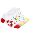 Ladeda Girls Animal Fruit Days Of The Week No Show Socks 6 Pair - White 2 Ladeda Girls Animal Fruit Days Of The Week No Show Socks 6 Pair - White -Shoe Promotion Shop US 01 902480 00